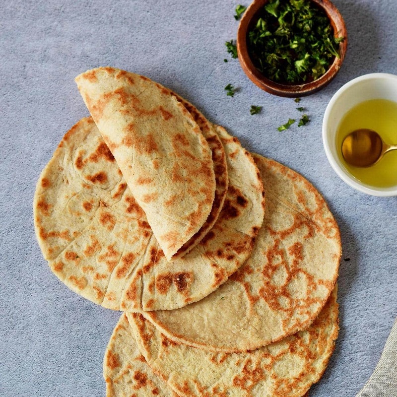 نان ترتیلا خانگی